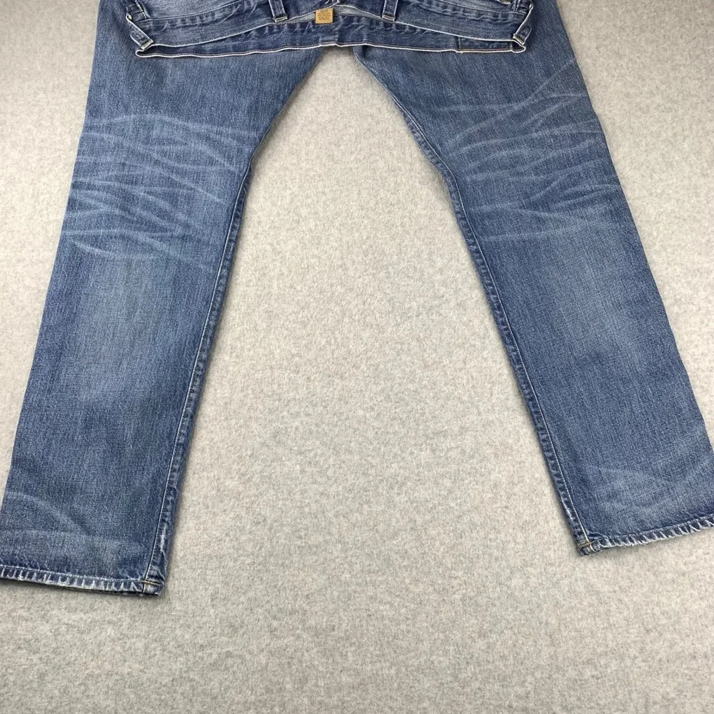 True Religion Dean Jeans Mens 42x32 Blue Modern Tapered Medium Wash Denim‎